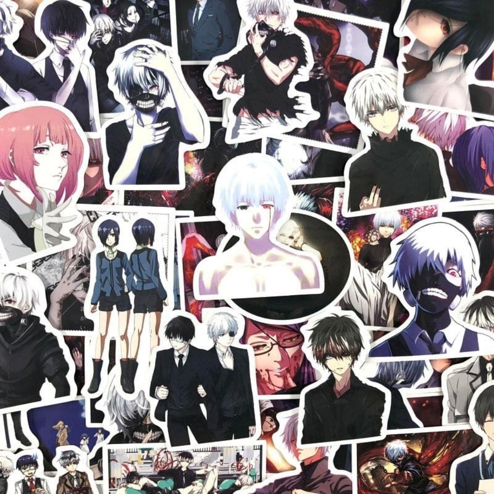 Tokyo Ghoul Stickers Anime 20pc Decals Notebook Laptop Water Bottle